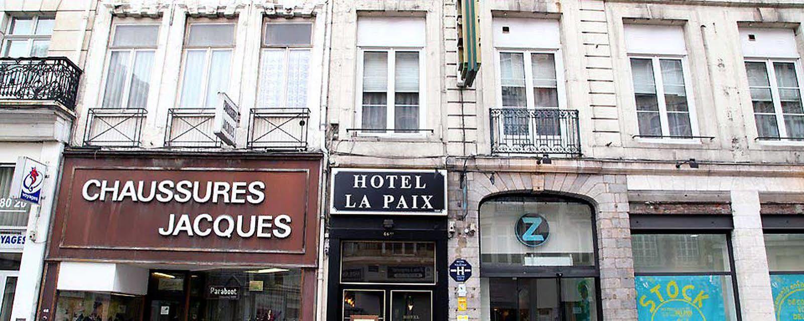Hotel De La Paix Lille Bagian luar foto